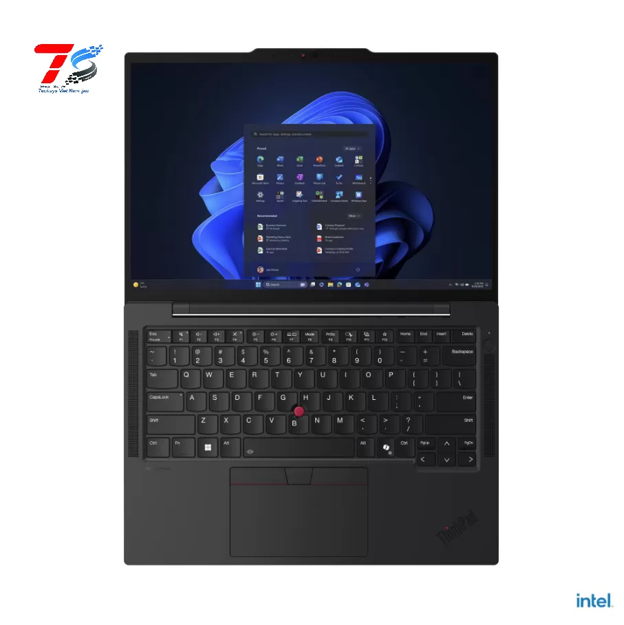 Laptop Lenovo ThinkPad T14s Gen 6 - 21R10001VA - U5-225U/16GD5X/512GSSD/14.0WUXGA/Wifi6/3C58/NoOS/3Y/Đen